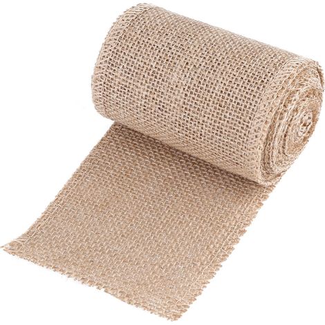 Weihnachtsdekorative Juterolle (10 Cm)