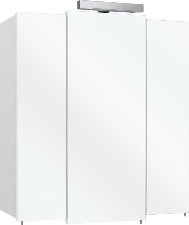 Pelipal Spiegelschrank Quickset 312 Weiß Glänzend 68 cm