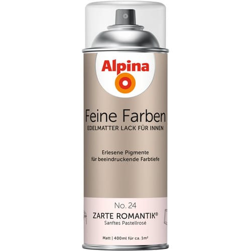 Alpina Feine Farben Sprühlack No. 24 Zarte Romantik® edelmatt 400 ml