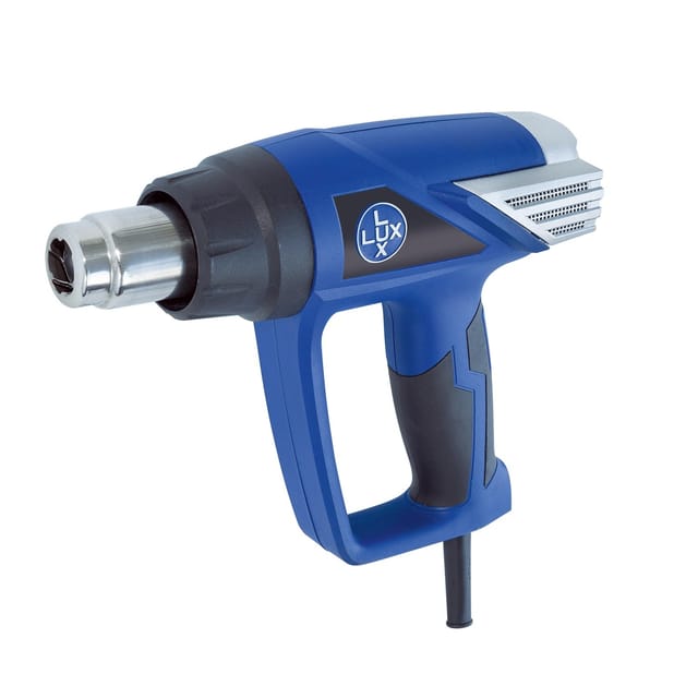 LUX-TOOLS Heißluftpistole HLP-2000 LCD mit Zubehör
