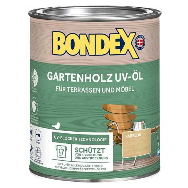 Bondex UV-Öl Universal Farblos 750 ml