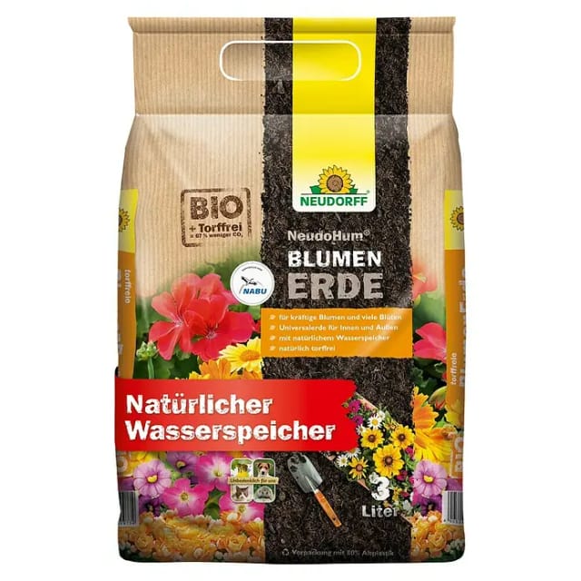 Neudorff NeudoHum BlumenErde 3, torffrei