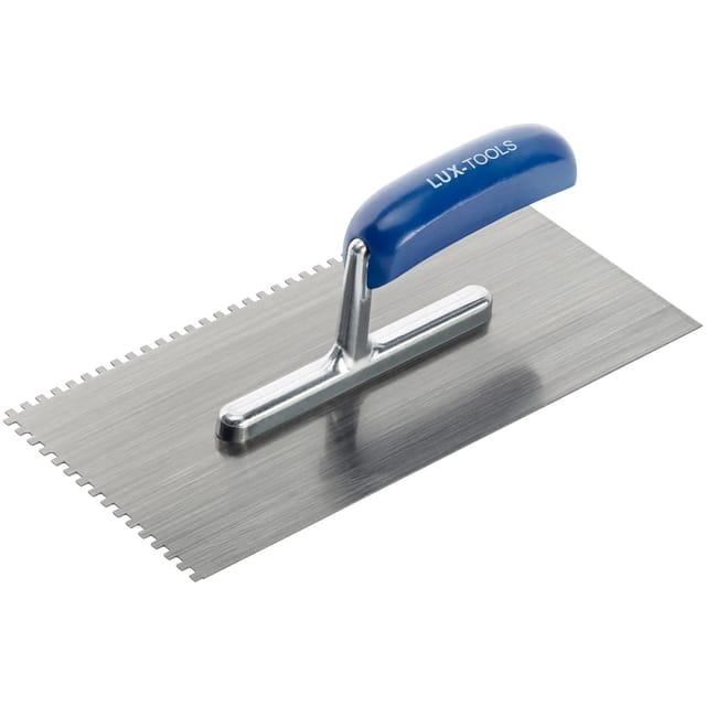 LUX-TOOLS Glättekelle 4 mm x 4 mm