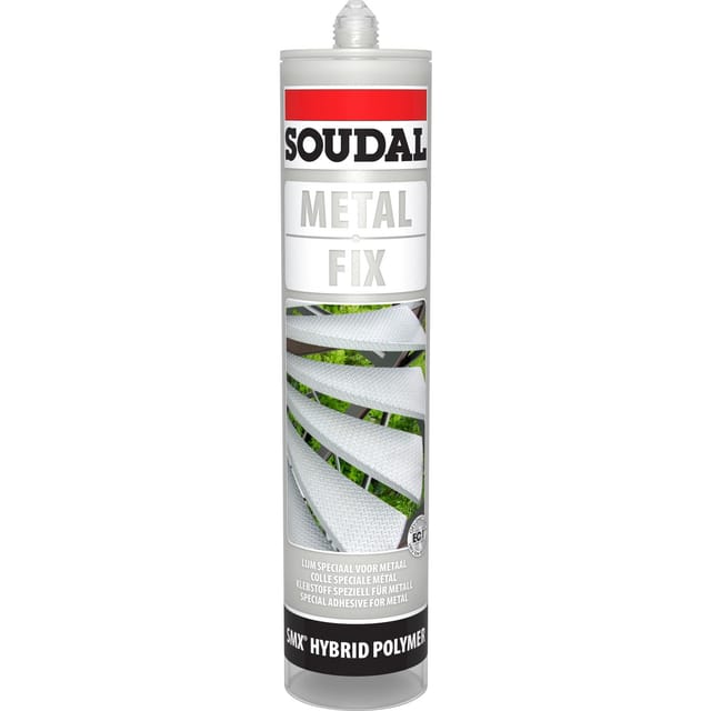 Soudal Metall Kleber Grau Metallic 420 g