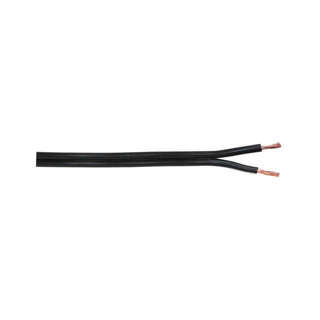 Zwillingsleitung XYFAZ 2 x 0,75 Schwarz Meterware