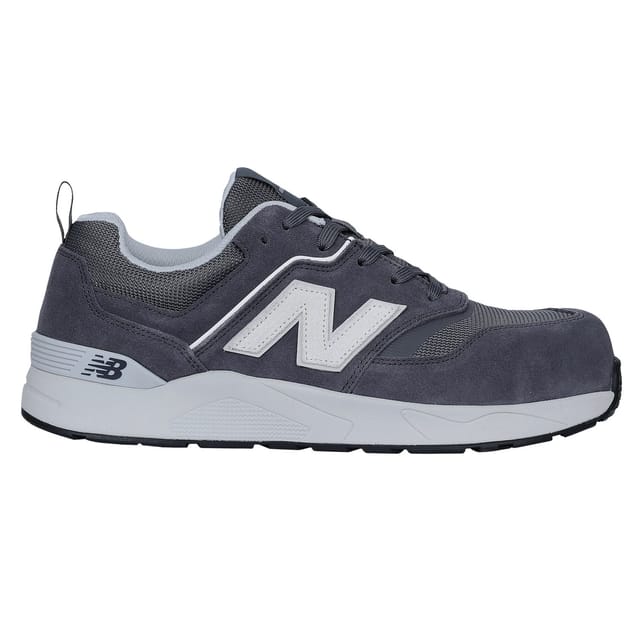 New Balance Sicherheitsschuhe Elite Lite S1 PL Grau-Weiß Gr. 40,5