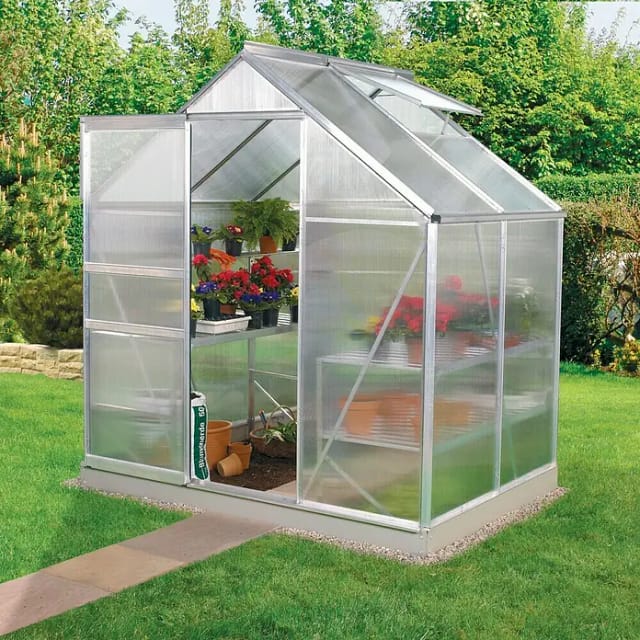 Vitavia Gewächshaus Venus 2500 HKP 4 mm Alu-Blank 2,5 m²