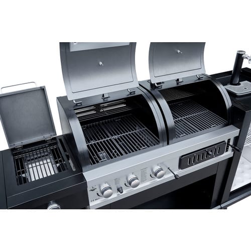 El Fuego Kombigrill 3 in 1 mit Bierkühler und Zapfanlage