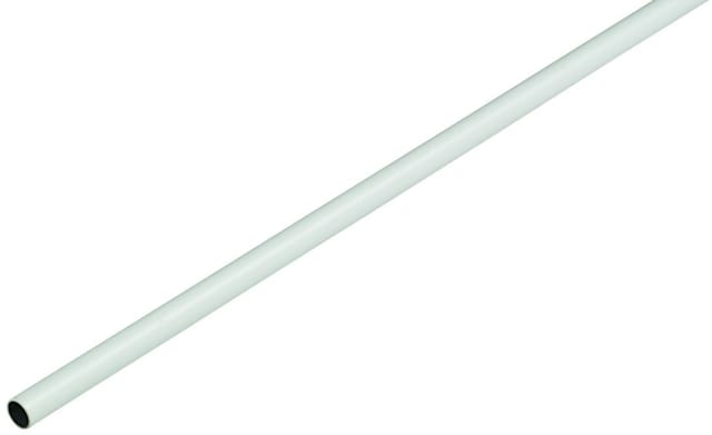 Hettich Schrankrohr rund Ø 25 mm x 1200 mm Stahl Weiß