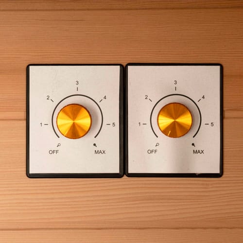 Redsun Deluxe Infrarotkabine Tannenholz Natur L