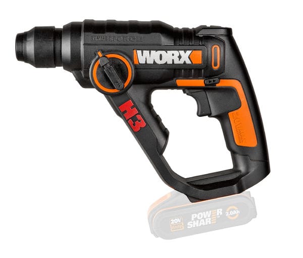 Worx Akku-Bohrhammer WX390.9 Solo