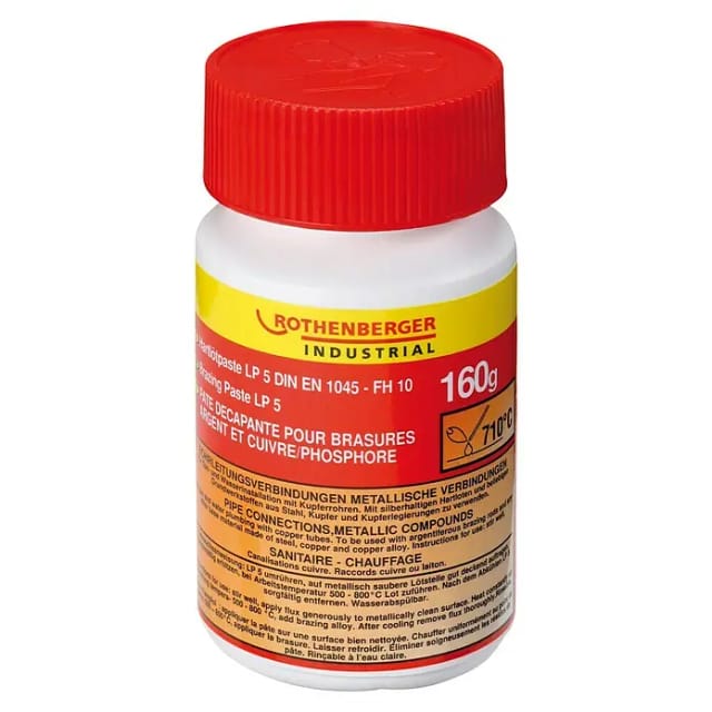 Rothenberger Industrial Hartlötpaste LP 5 für Kupfer 160 g