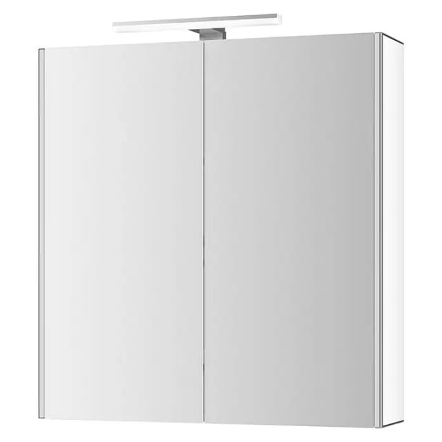 Jokey Spiegelschrank Alu-LED 65 cm x 71 cm Weiß mit LED