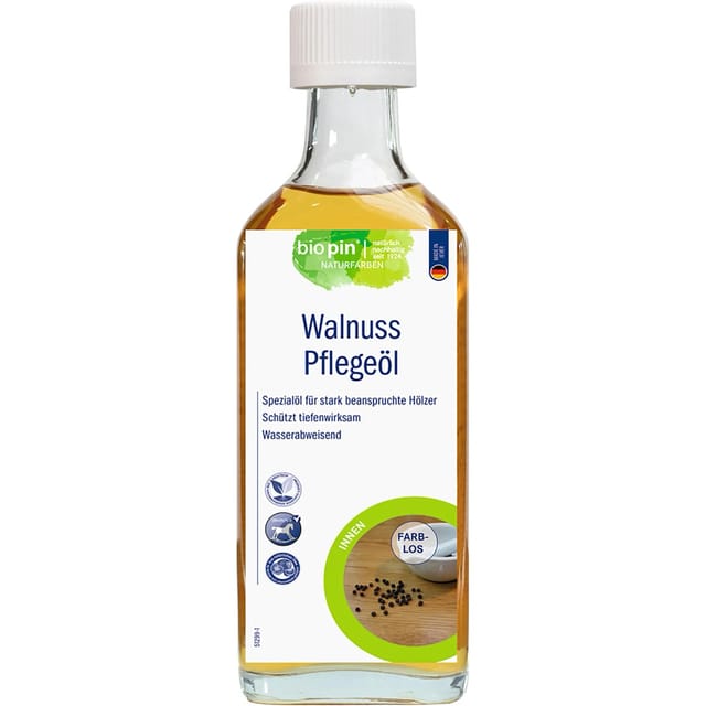 Biopin Exclusiv Walnuss-Pflegeöl Transparent 250 ml