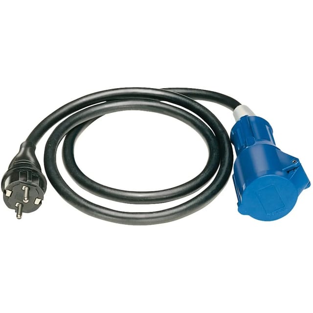 Adapterleitung IP 44 mit Schutzkontakt-Stecker 1,5 m