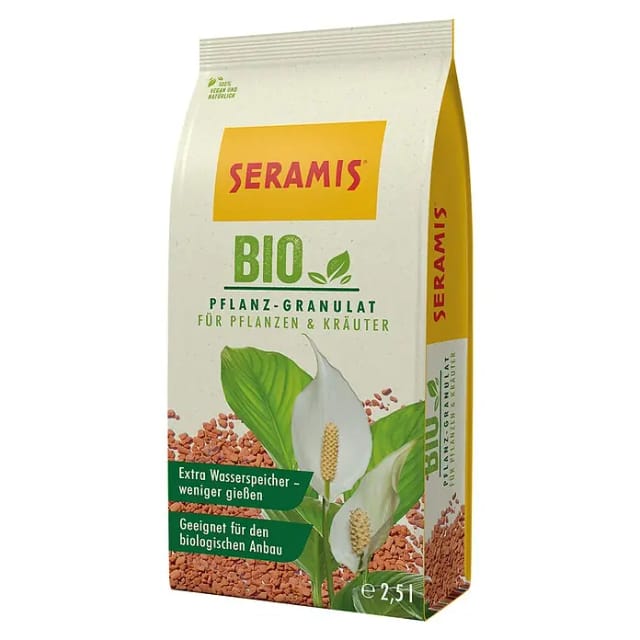 Seramis Bio-Pflanz-Granulat für Pflanzen & Kräuter 2,5,