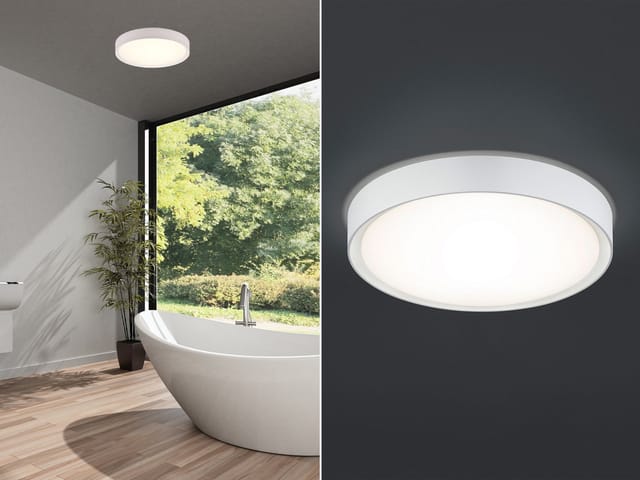 Trio LED-Deckenleuchte Weiß