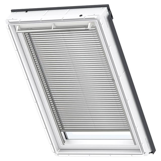 Velux Jalousie Manuell PAL C02 7057SWL 55 cm x 78 cm Silber Gebürstet