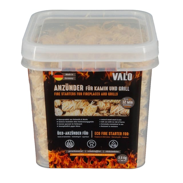 Valo Anzünder 2,5 kg 10, Eimer