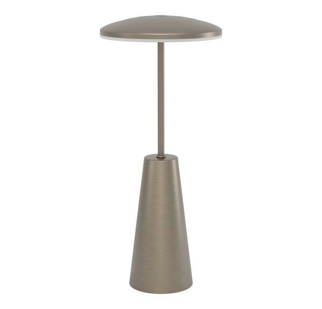 EGLO LED Außen-Tischlampe PICCOLA Bronze-dunkel Touchdimmer H 280mm IP54