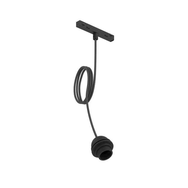 EGLO Pendelleuchte EASYT Zubehör Schwarz 1-flammig E27 H 1000mm
