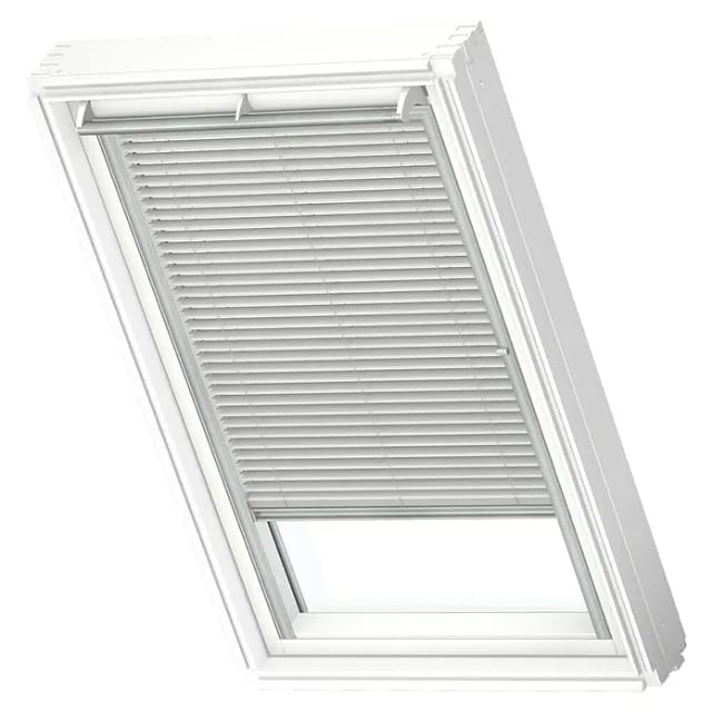 Velux Jalousie Manuell PAL M08 7057S 78 cm x 140 cm Silber Gebürstet