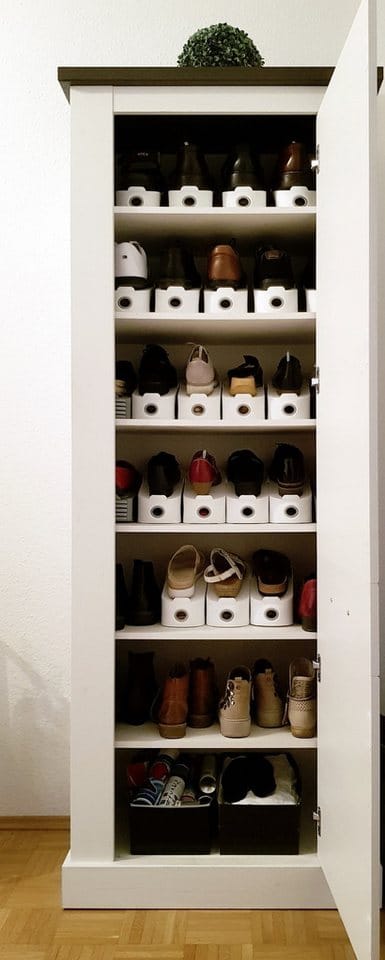 Wenko Schuhhalter 4er-Set Weiß
