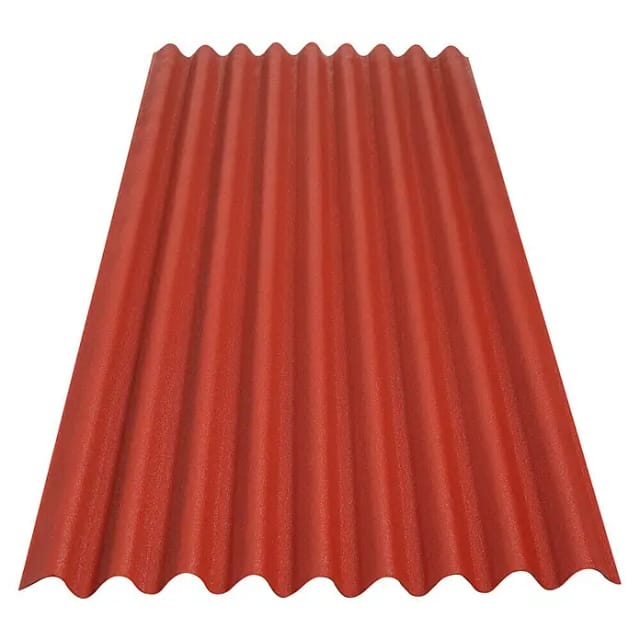 Onduline Base Bitumenwellplatte Rot 2.000 mm x 855 mm