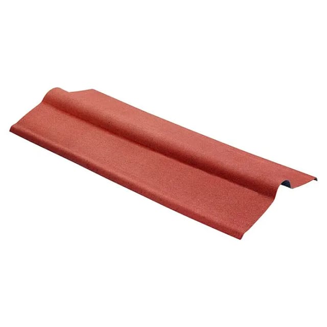 Onduline Firsthaube Mattrot für Base Bitumenwellplatte 1.000 mm x 180 mm