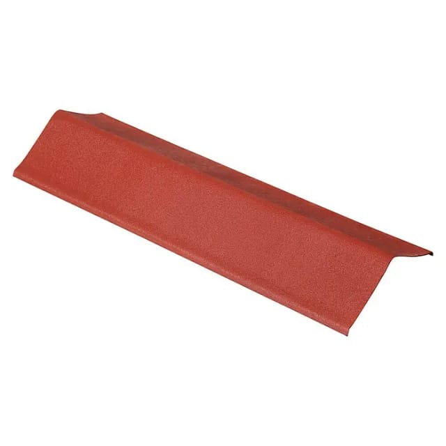 Onduline Ortgang Mattrot für Base Bitumenwellplatte 1.000 mm x 180 mm