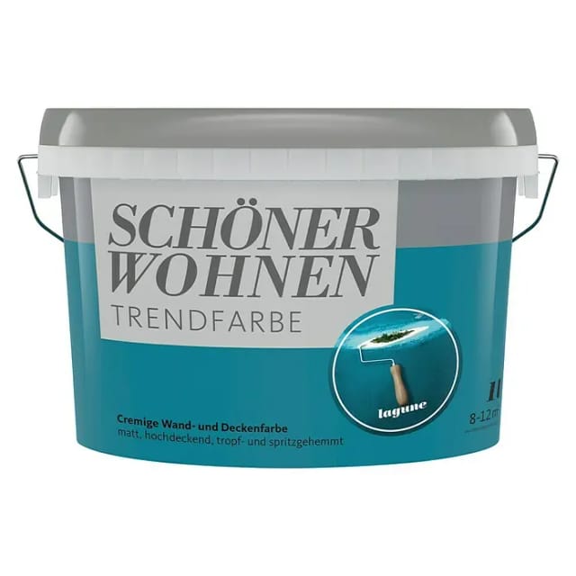 Schöner Wohnen Trendfarbe Lagune matt 1,