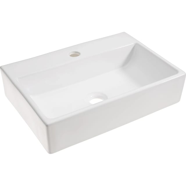 baliv Aufsatzwaschbecken WBA-7020 Eckig 52 mm x 36 cm