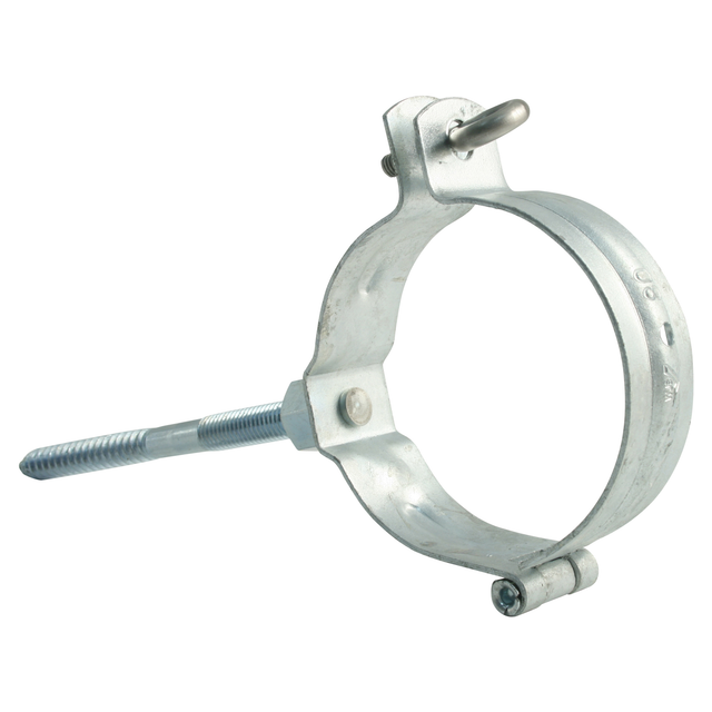 Marley Zink-Rohrschelle mit Gewindestift DN 100