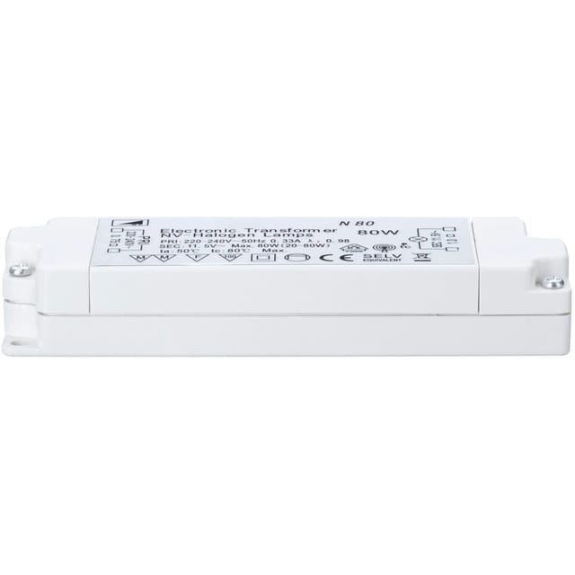 TIP Transformator elektronisch 20-80 W Weiß