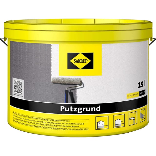 Sakret Putzgrund Weiß 15,