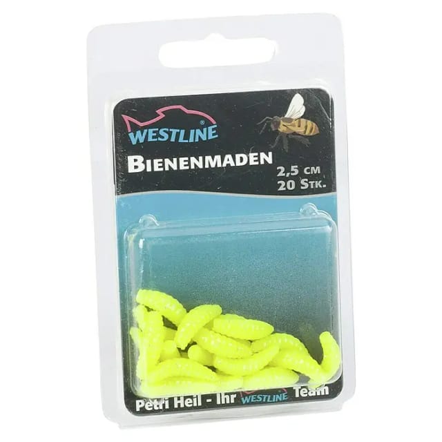 Westline Bienenmaden-Köder Chartreuse 2,5 cm