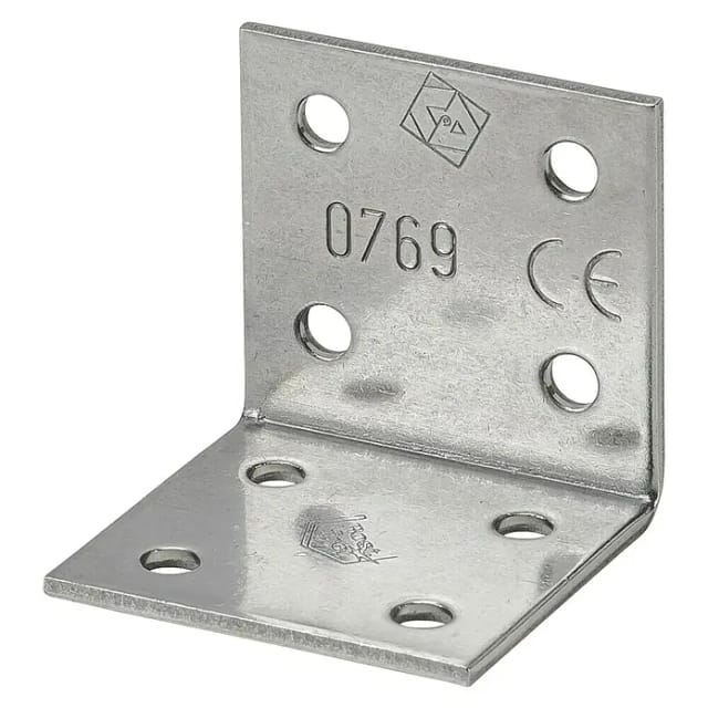 Winkelverbinder Edelstahl (T x H x B) 50 mm x 50 mm x 40 mm