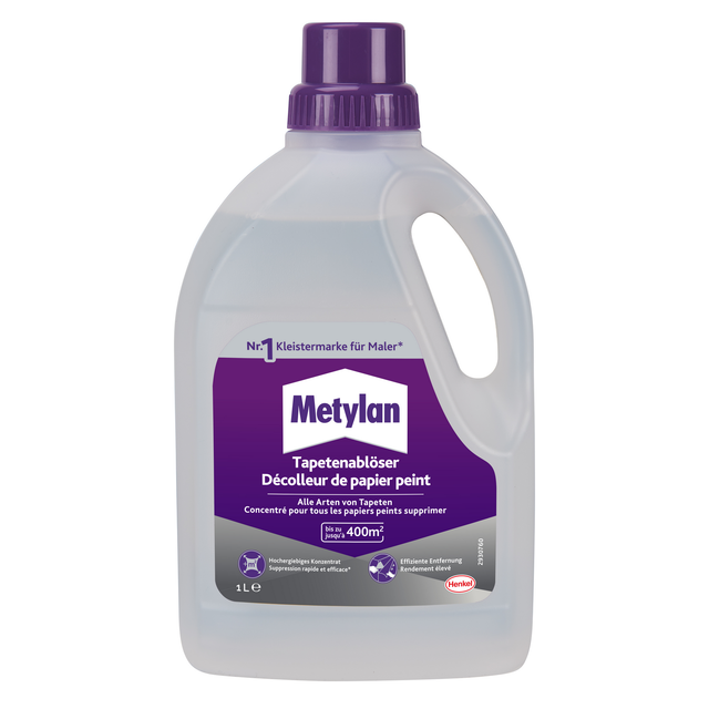 Metylan Aktiv Tapetenablöser für 400 m² 1-Liter-Flasche