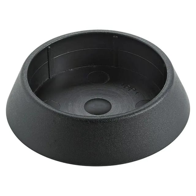 Hettich Tischbein-Fußkappe Ø 60 mm Schwarz