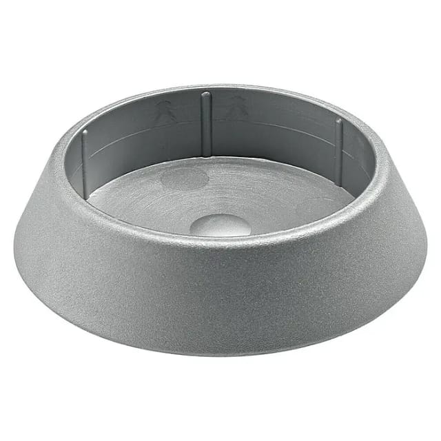 Hettich Tischbein-Fußkappe Ø 60 mm Silber