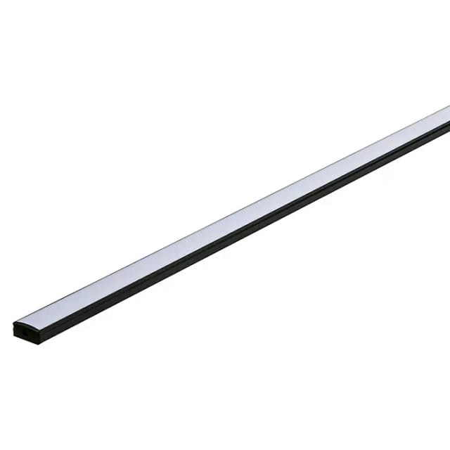 Paulmann Base Profil 2 m mit Weißem Diffusor eloxiert