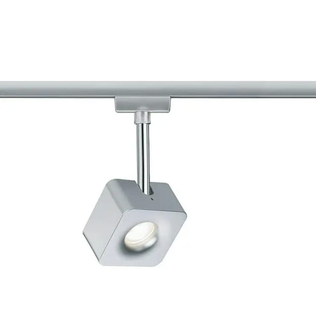 Paulmann URail LED Spot Cube 8W Chrom matt dimmbar