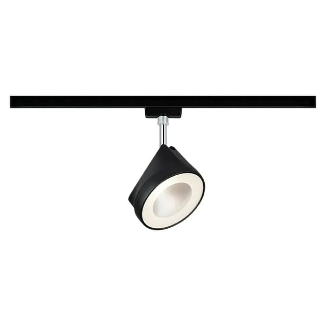 Paulmann URail LED-Spot Arena 14W Schwarz matt/Chrom 2700K dimmbar