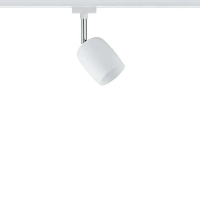 Paulmann URail Spot Blossom Weiß Satinglas ohne Leuchtmittel, max. 10W G9