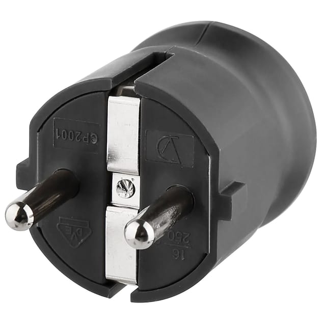 Stecker schwarz