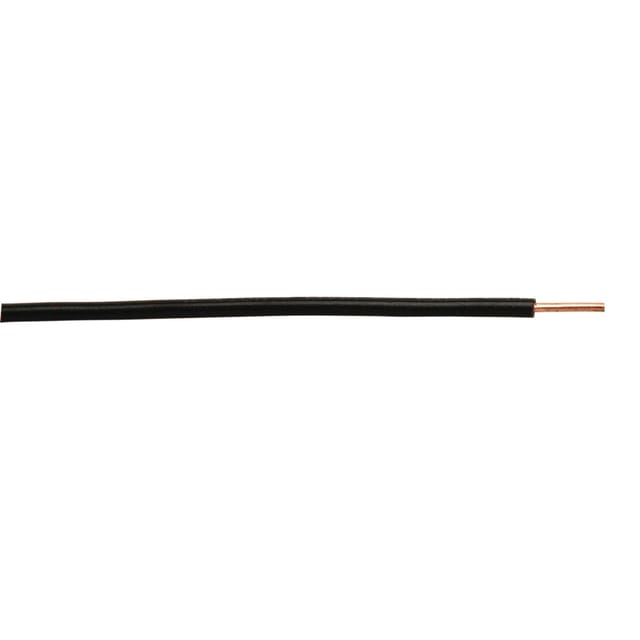 Aderleitung H07V-U 1,5 mm² Schwarz 100 m