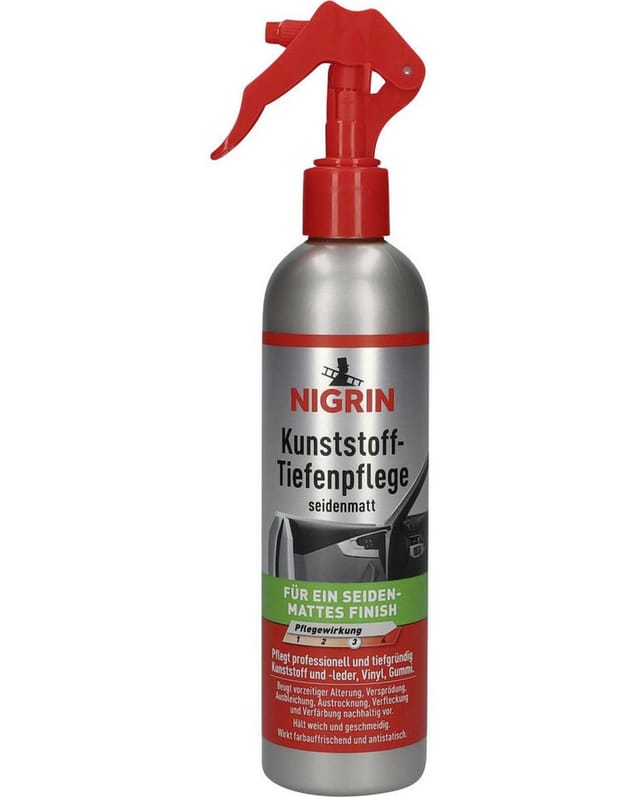 Nigrin Kunststoff-Tiefenpflege Seidenmatt 300 ml