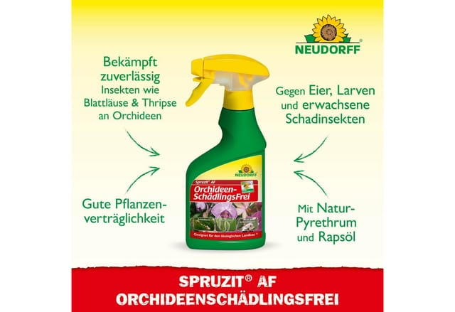 Neudorff Spruzit AF Orchideen Schädlingsfrei 250 ml