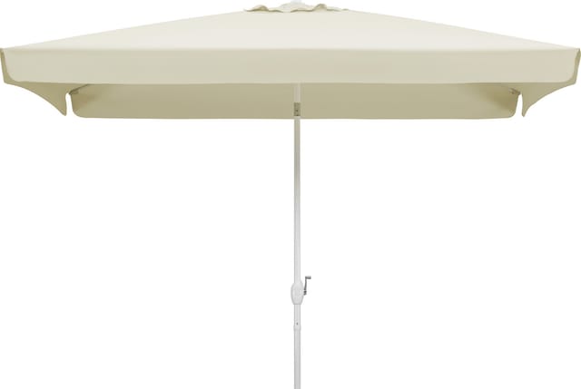 Schneider Balkonschirm Oslo 300 cm x 200 cm Natur mit Knickfunktion