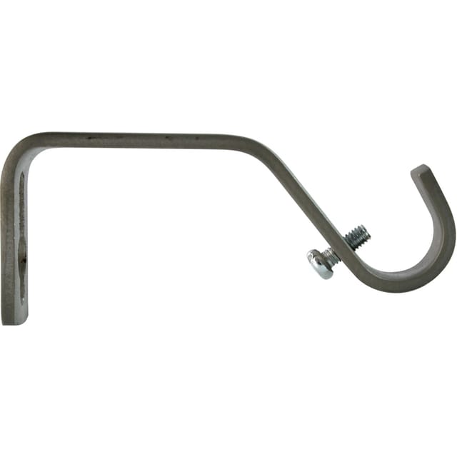 Mydeco Gardinenstange-Halterung Habito Edelstahl-Optik Ø 1,6 cm